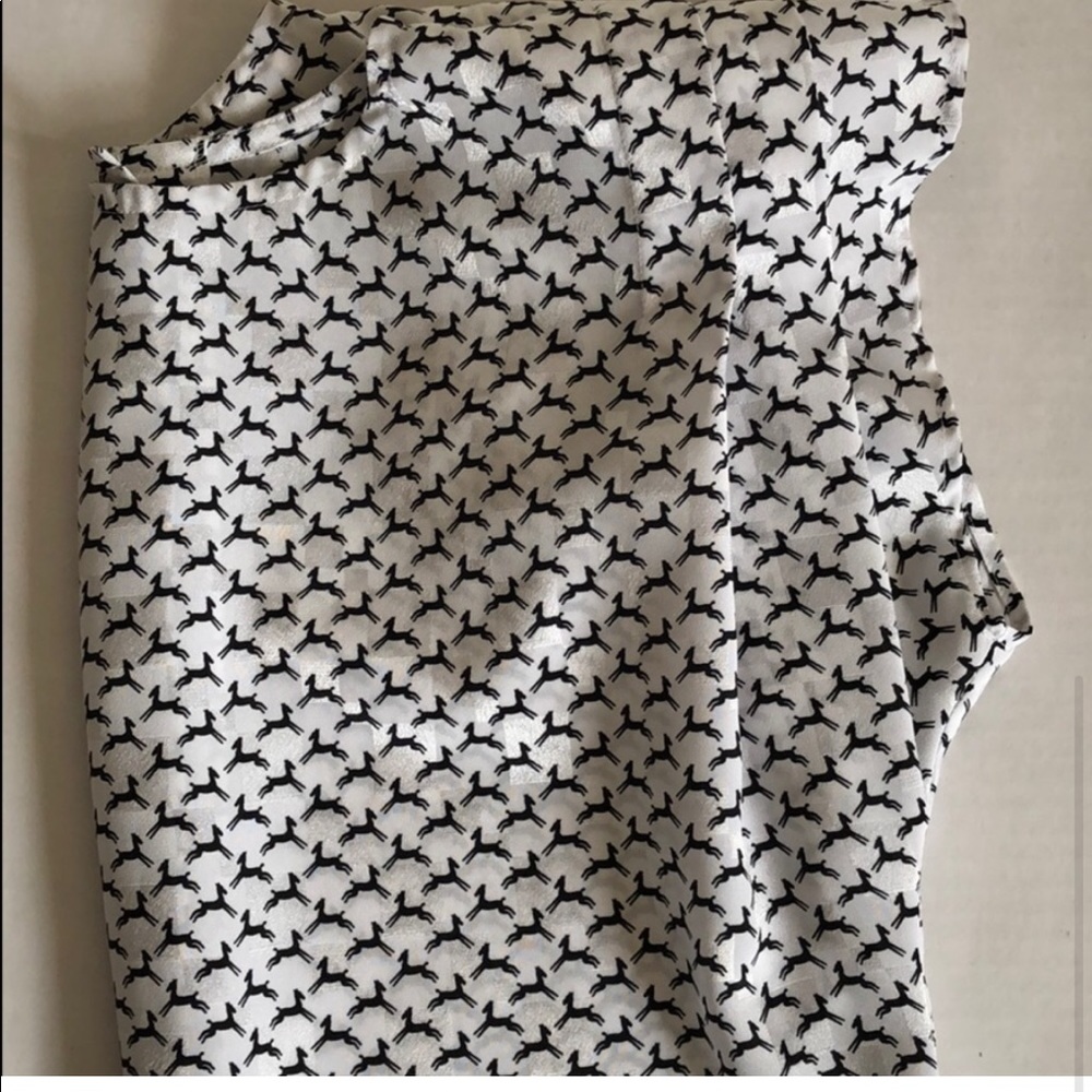 Vintage Fashion Bar Animal Print Blouse - Picture 6 of 7